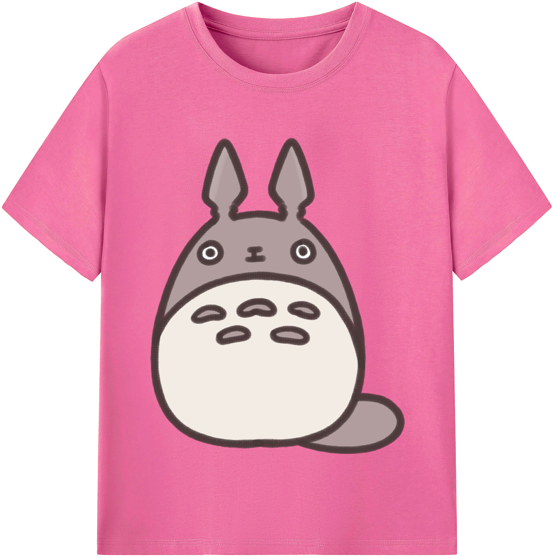 （画像用） となりのトトロ 草壁メイ 草壁サツキ My Neighbor Totoro Satsuki Kusakabe Mei Kusakabe レディースカジュアルプリントTシャツ（綿100％）